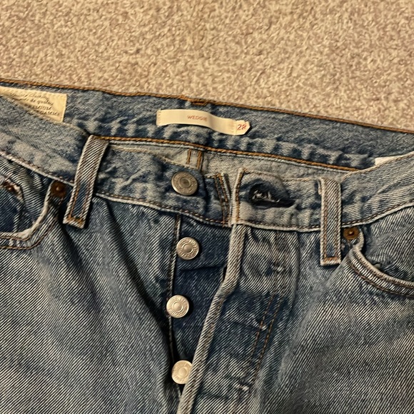 SOLD - Levi's wedgie pants - Picture 2 of 3